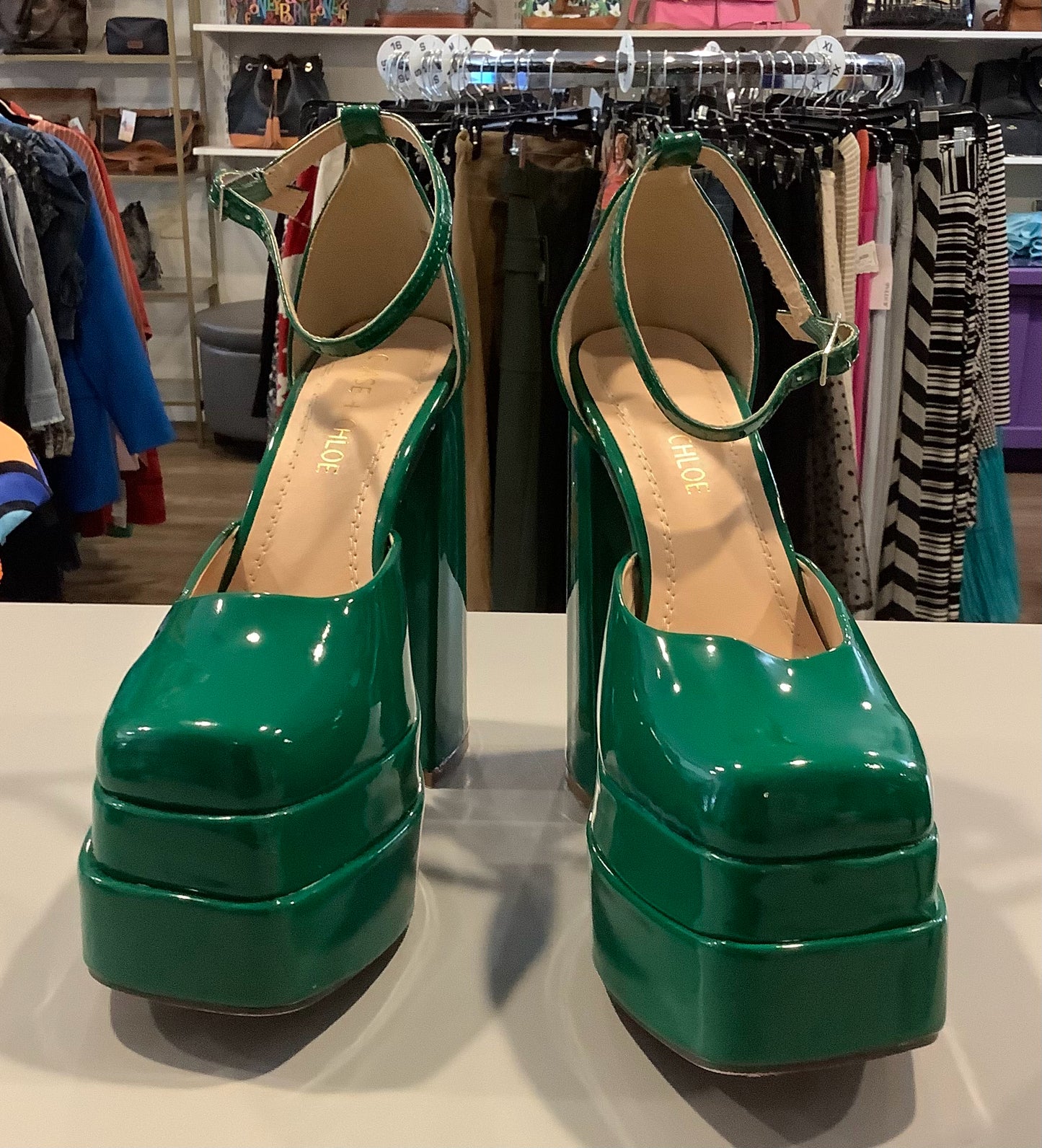 6 Chase + Chloe Platform Heels