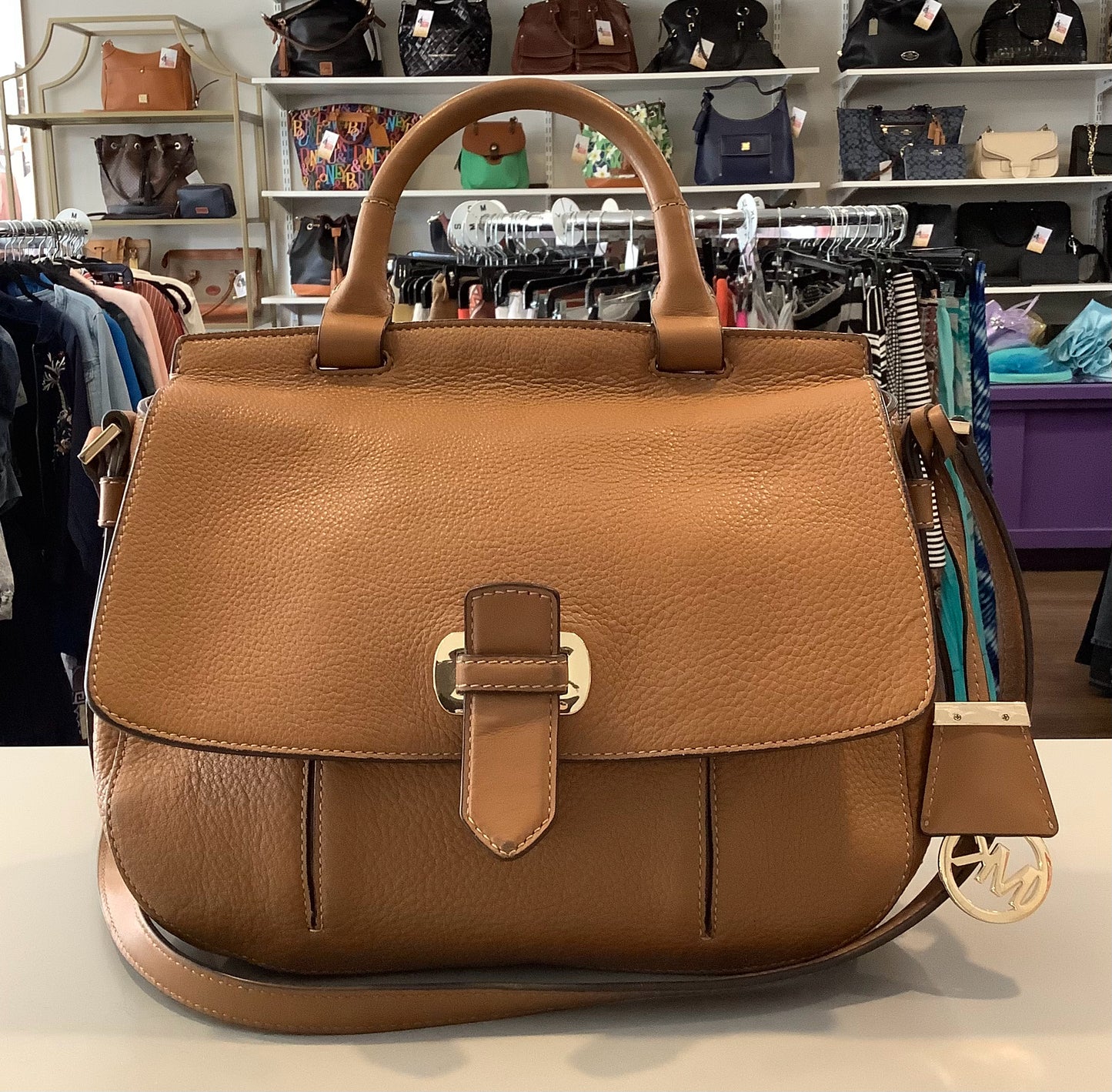 Michael Kors Romy large Leather Crossbody