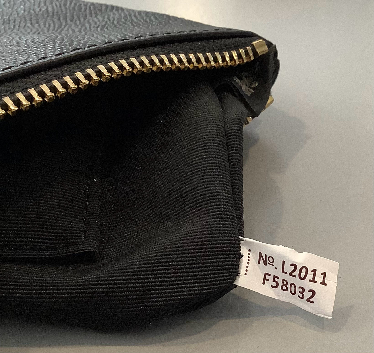 Coach Corner Zip Wristlet