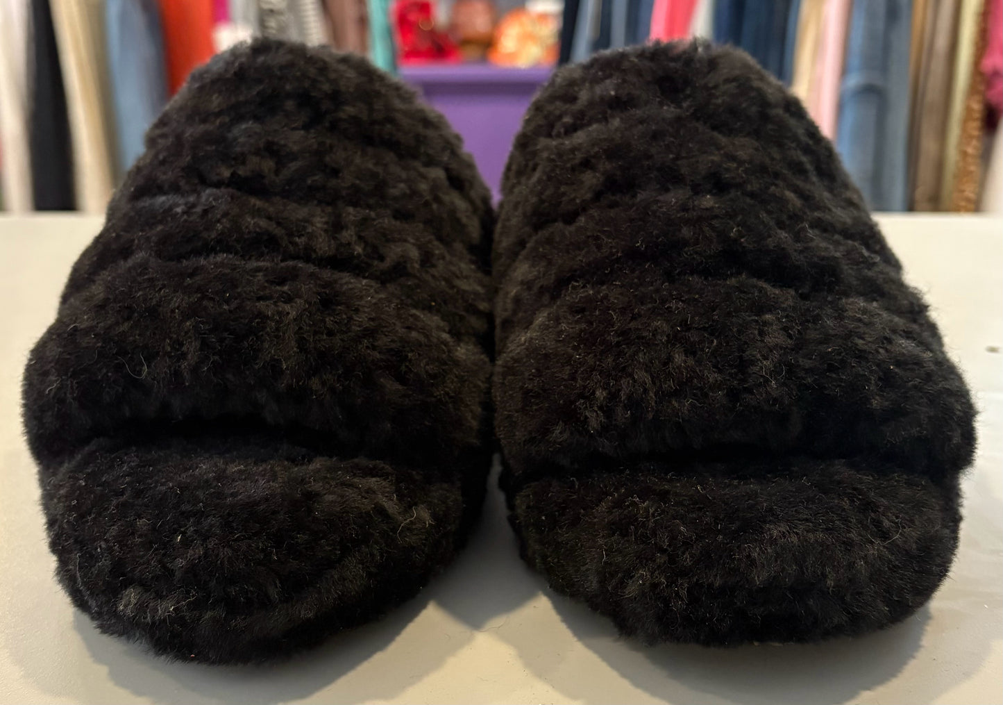 UGG Fluff Yeah Sandal Slides 9M