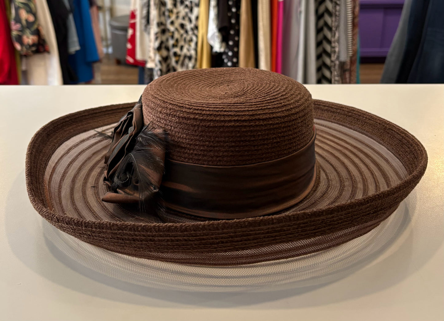 Toucan Collection Brown Hat Size:10