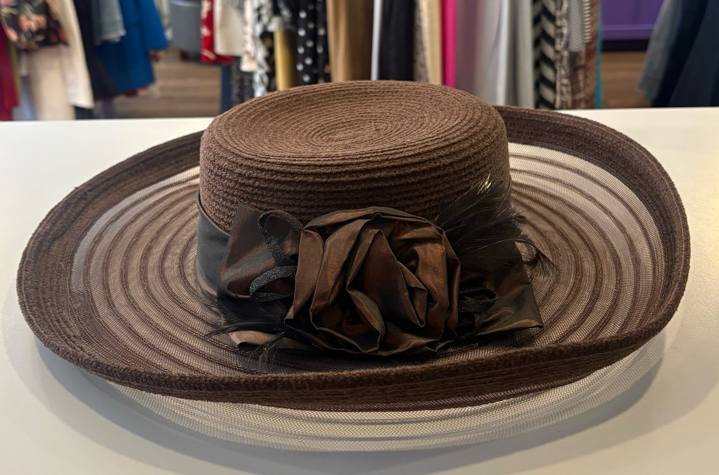 Toucan Collection Brown Hat Size:10