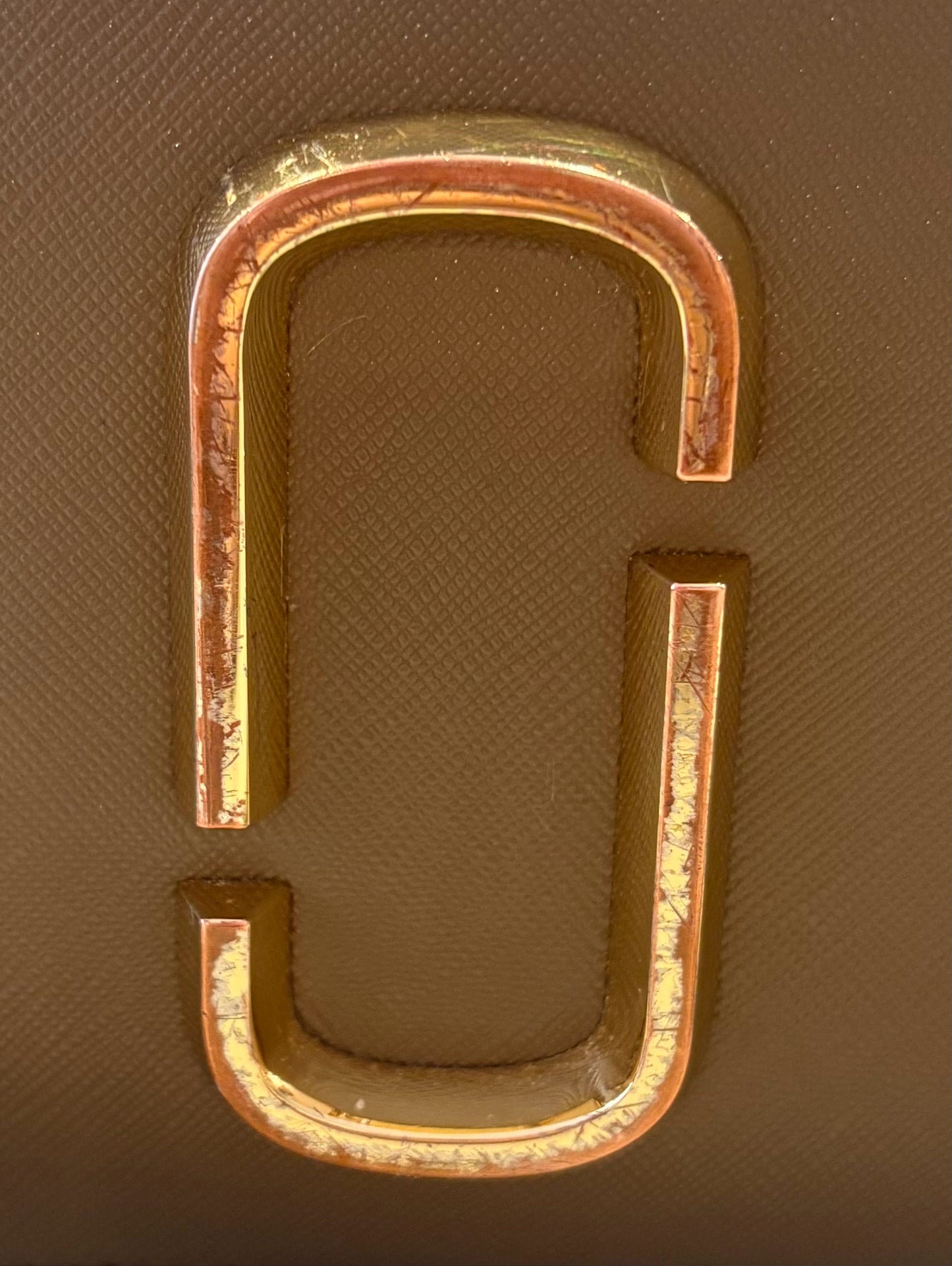 Marc JACOBS The Snapshot Bag in Camel Multicolor