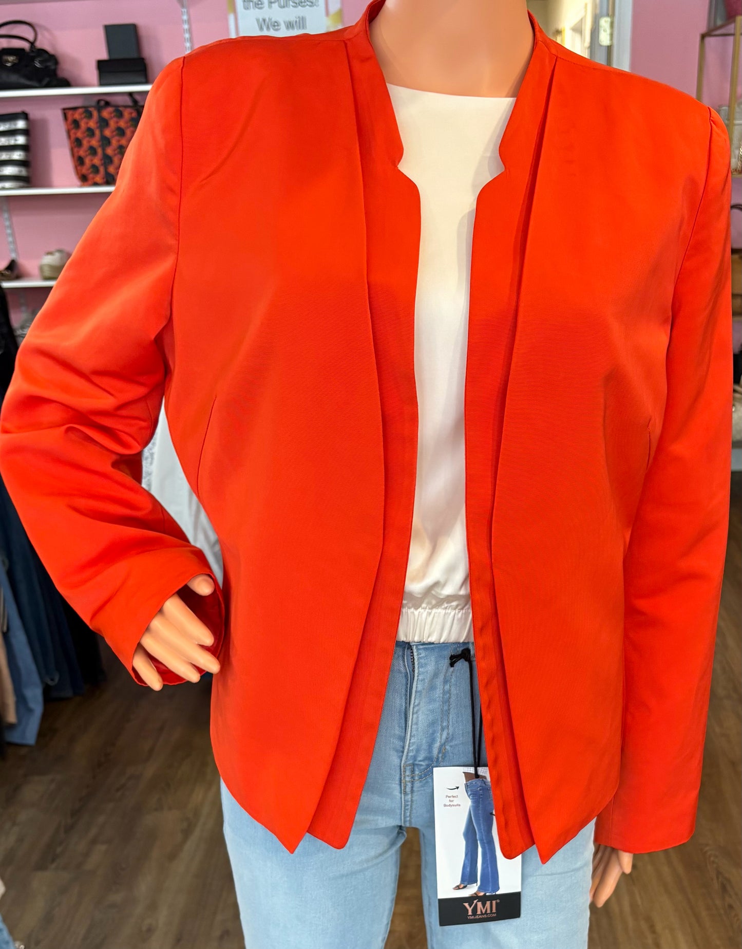 Worthington Dark Orange Blazer Size:XL