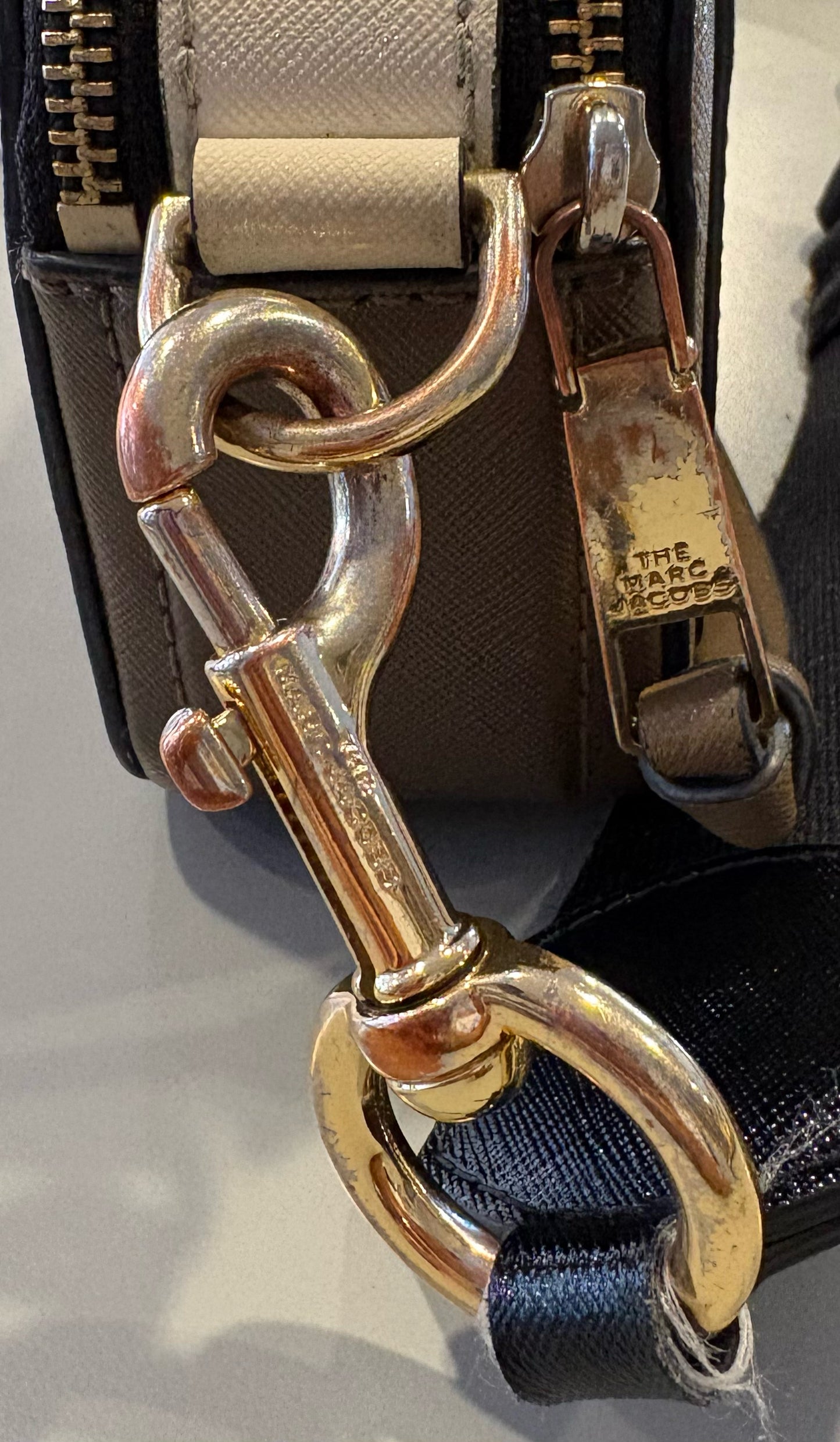 Marc JACOBS The Snapshot Bag in Camel Multicolor