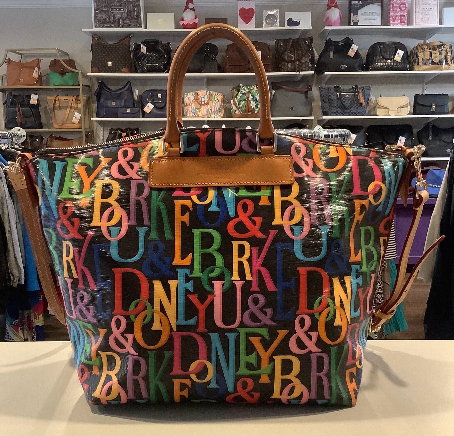 Dooney and Bourke Grafica Vanessa Shoulder Bag