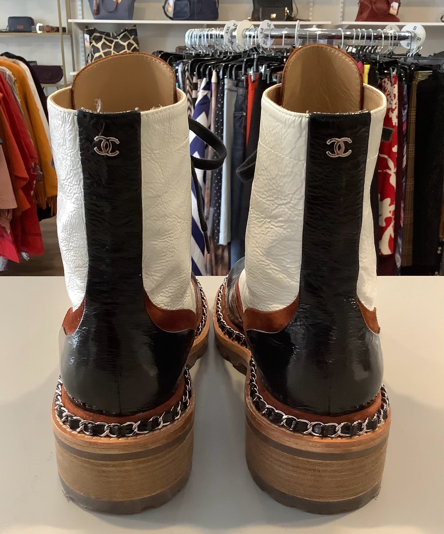 40 Chanel Boots