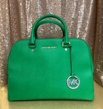 Load image into Gallery viewer, Michael Kors Saffino Leather Handbag