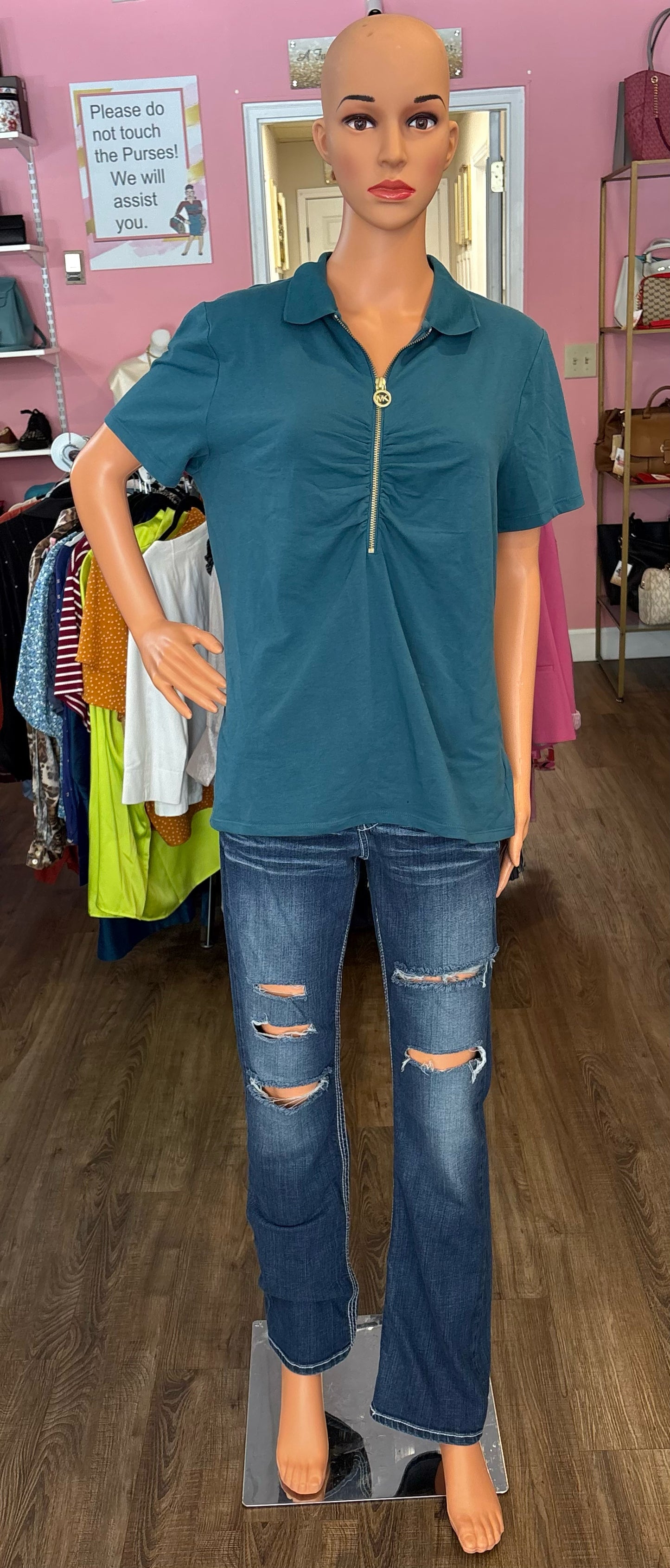 BKE Denim Payton Bootcut Distressed Jeans Size: 28R X 31.5
