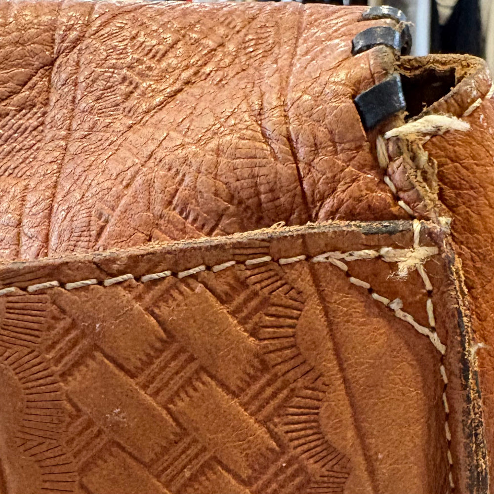 
                      
                        Patricia Nash Metauro Tooled Leather Saddle Bag
                      
                    
