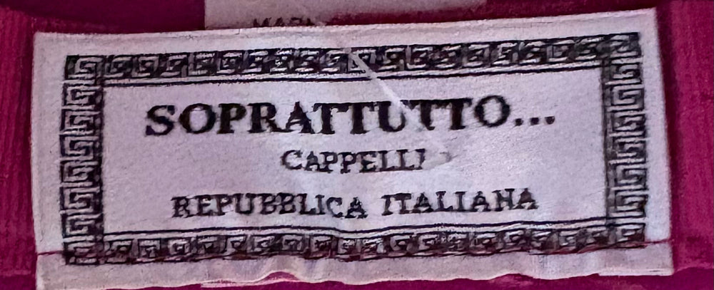 
                      
                        Soprattutto Dark Purple 100% Wool Dress Hat
                      
                    