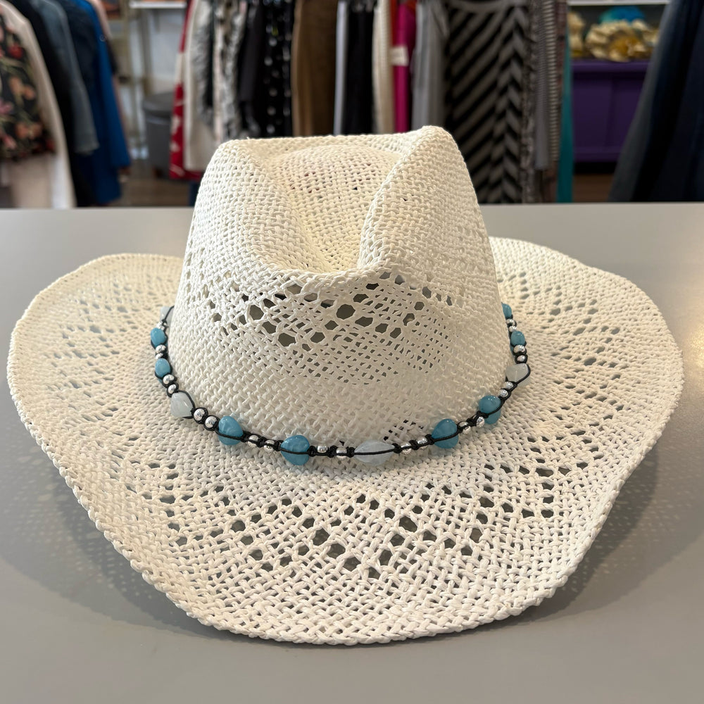 NWT SaddleBack Hats White Cowboy Hat