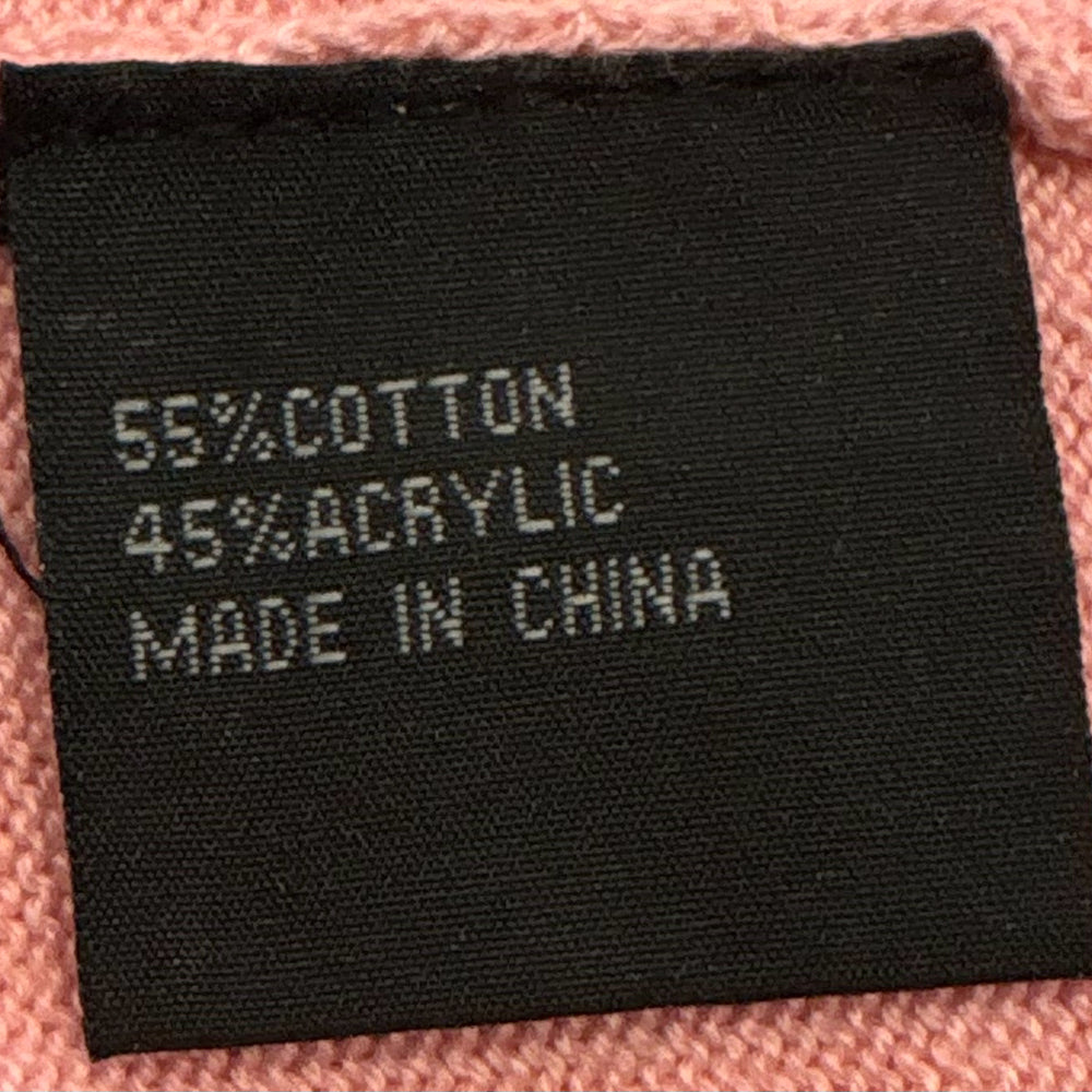 
                      
                        BAGAZIO Pink Quarter Zip Cotton Blend Sweater Vest Size: XXL
                      
                    