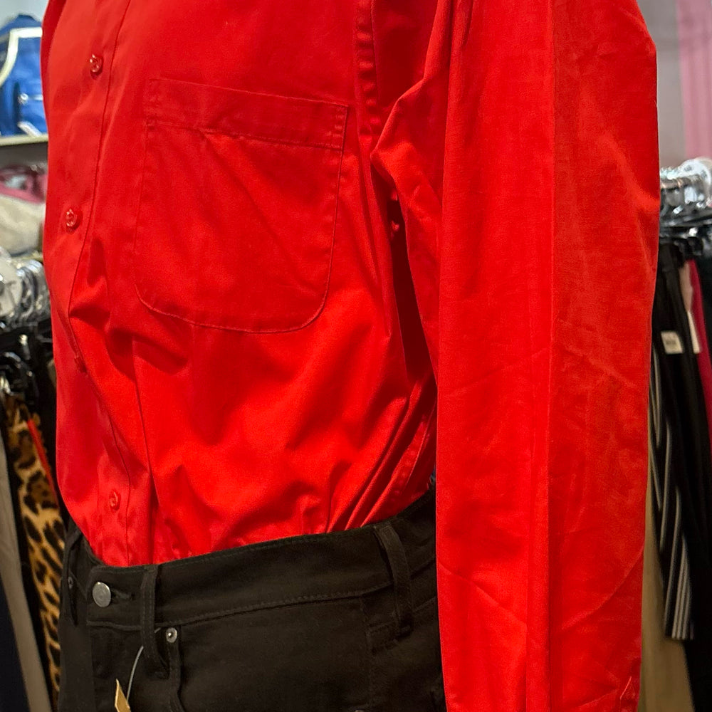 
                      
                        NWOT Marquis Men's Red Long Sleeve Dress Shirt Size: 17 1/2
                      
                    