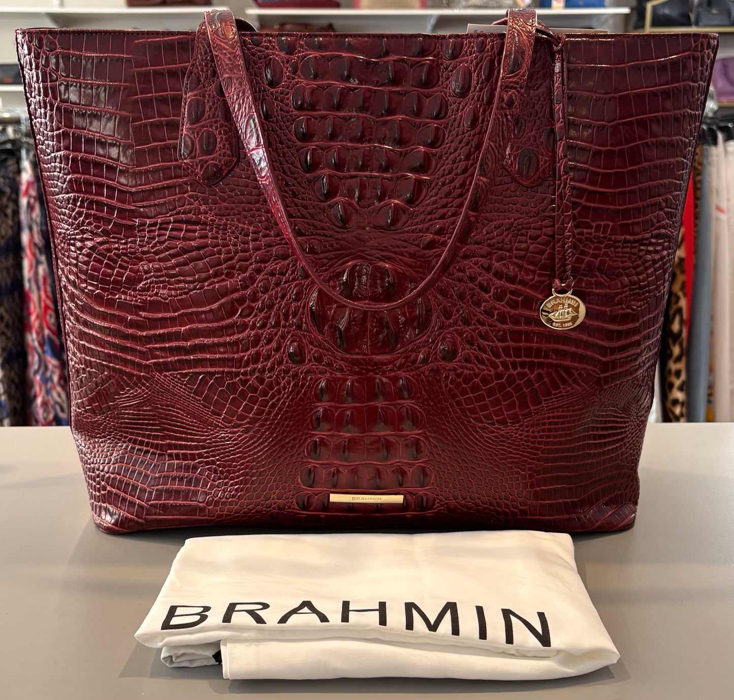 RARE NWOT Brahmin Large Misha Melbourne Carryall