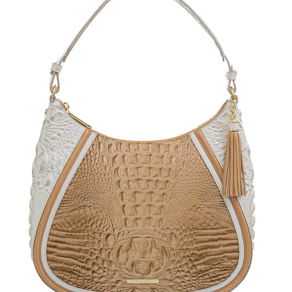 
                      
                        Brahmin Enchant Amira Shoulder Bag - Shortbread
                      
                    