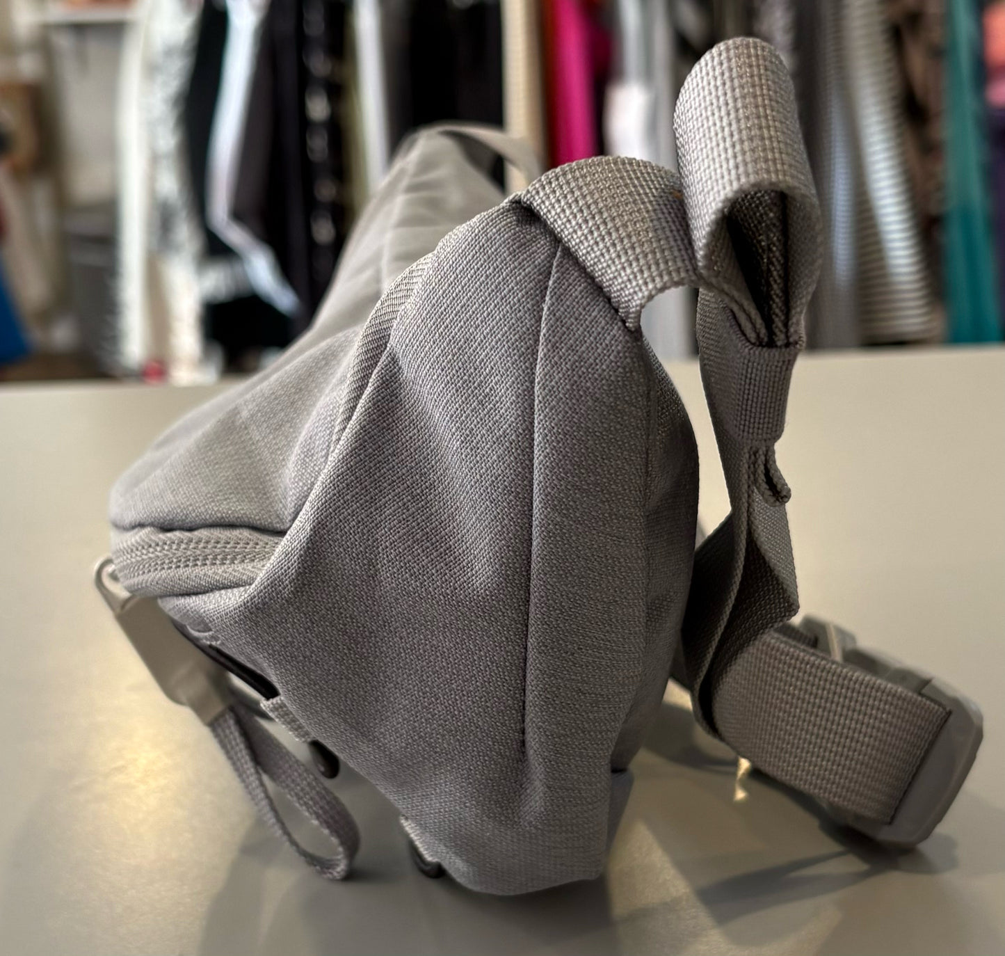 NWOT The North Face Grey Jester Lumbar Sling Bag