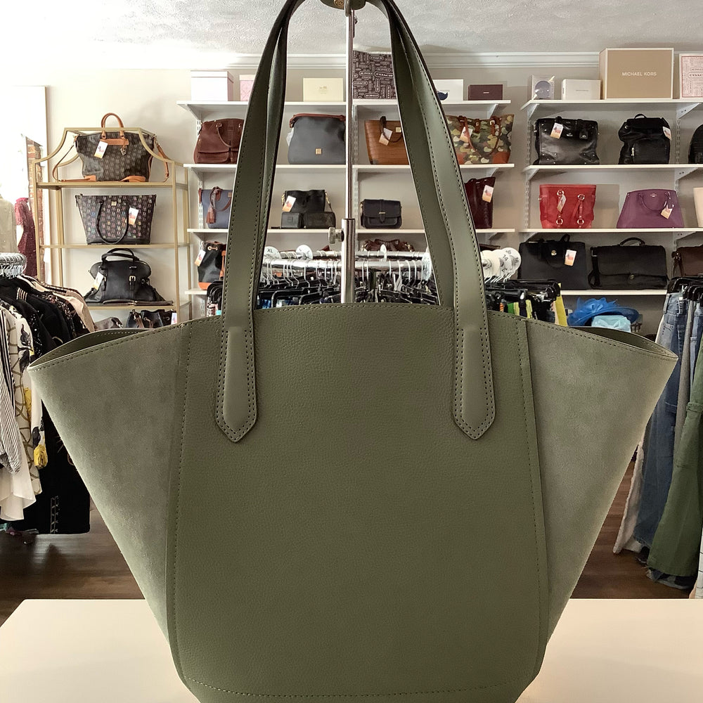 Michael Kors Large Army Green Portia