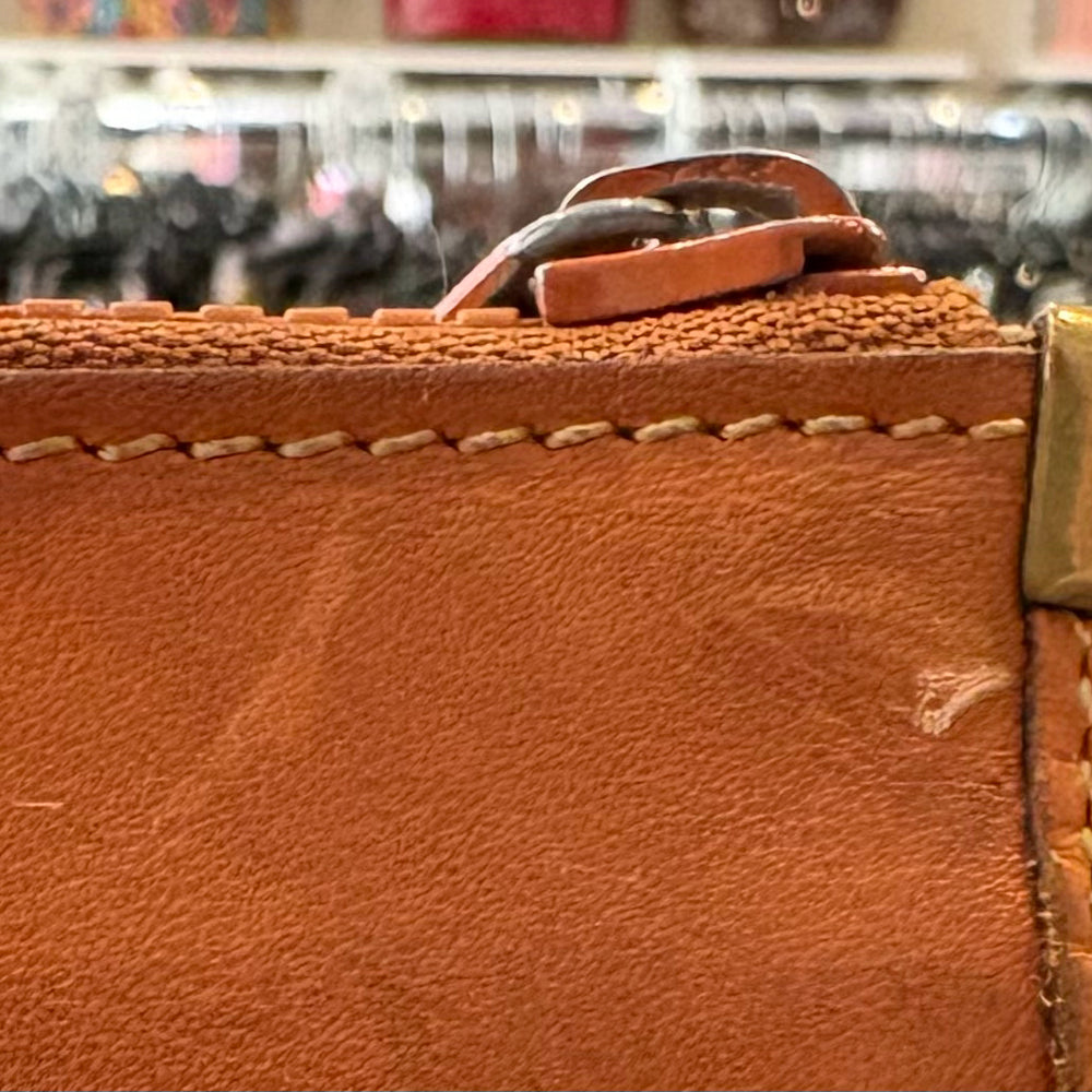 
                      
                        Vintage Dooney and Bourke Pebble Leather Awl Satchel
                      
                    