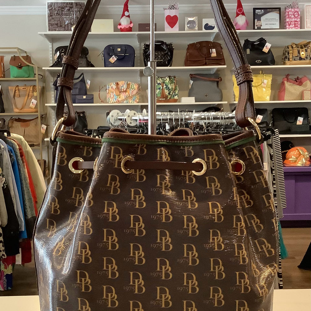 Dooney & Bourke Kendall Sutton Drawstring Bucket Bag