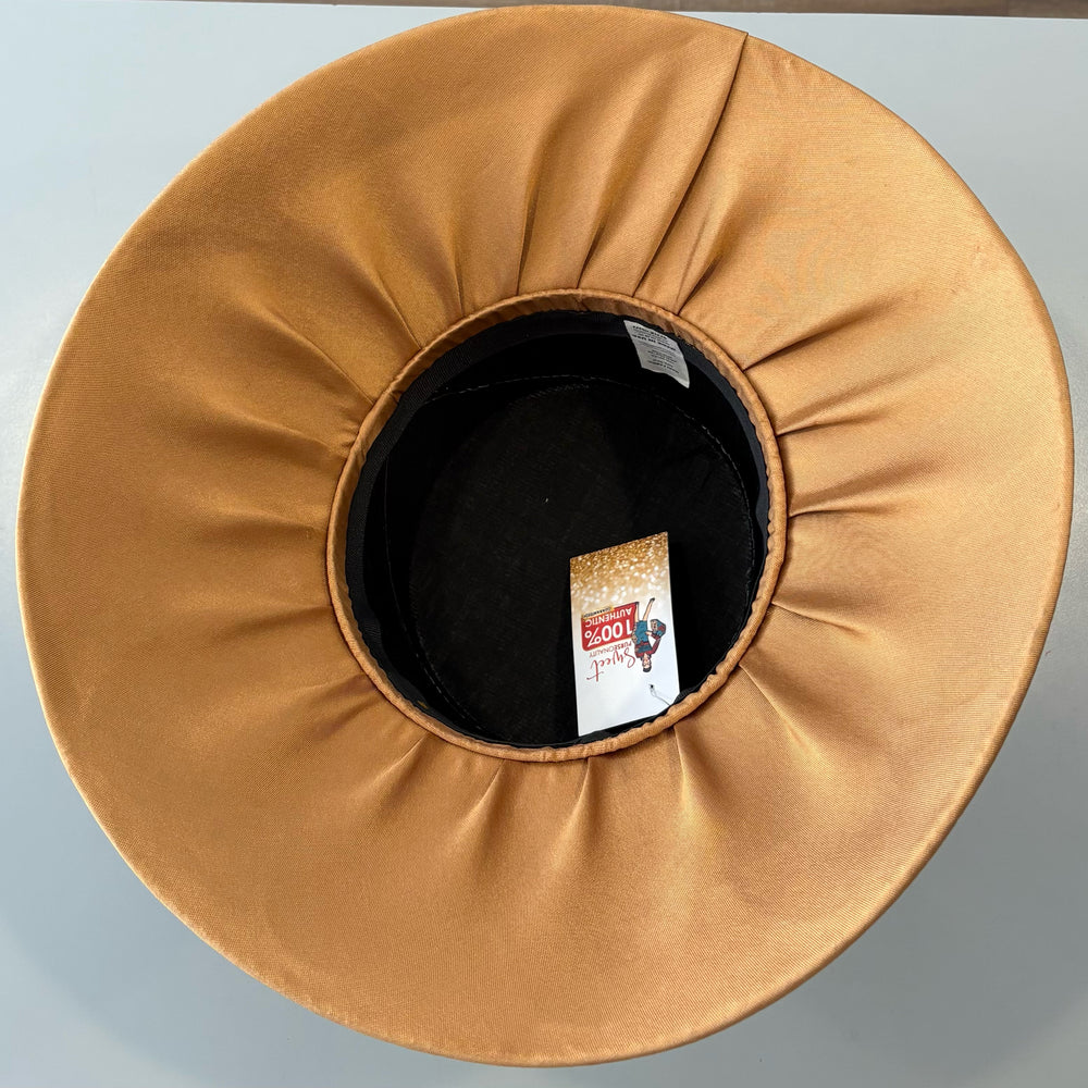 
                      
                        Perche Couture Deep Gold Church Hat
                      
                    