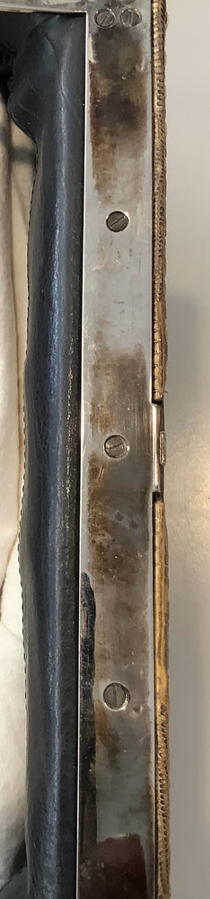 
                      
                        Vintage Prada Black Nylon Lizard Trim Pocket Frame Nero Bag BR2842
                      
                    