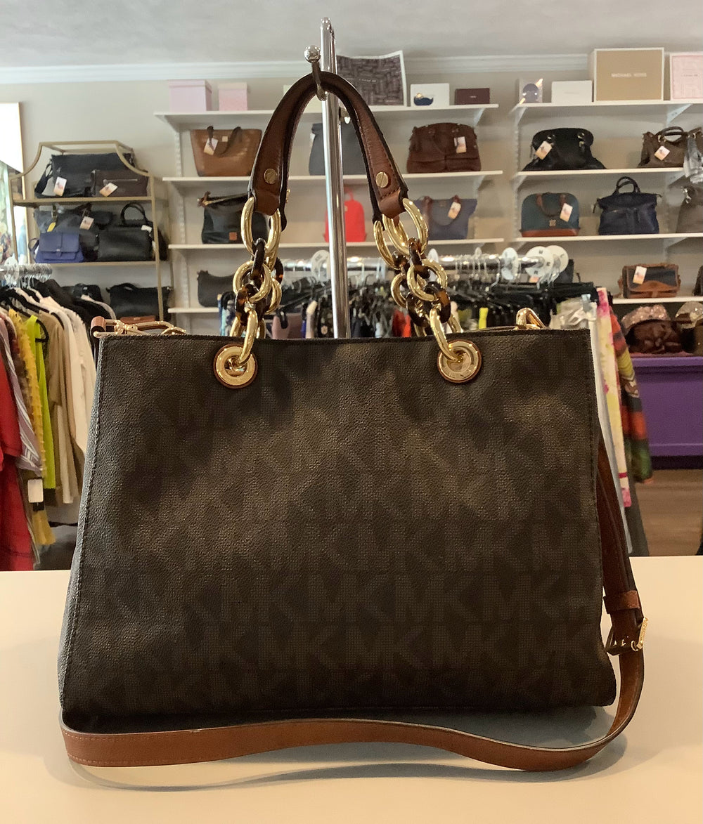 Michael Kors Cynthia Signature Handbag