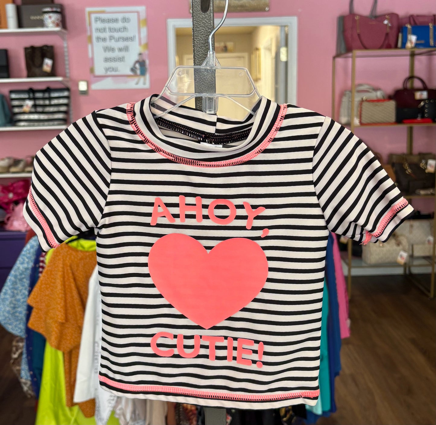 NWT Child of Mine Striped T-Shirt Size:2T