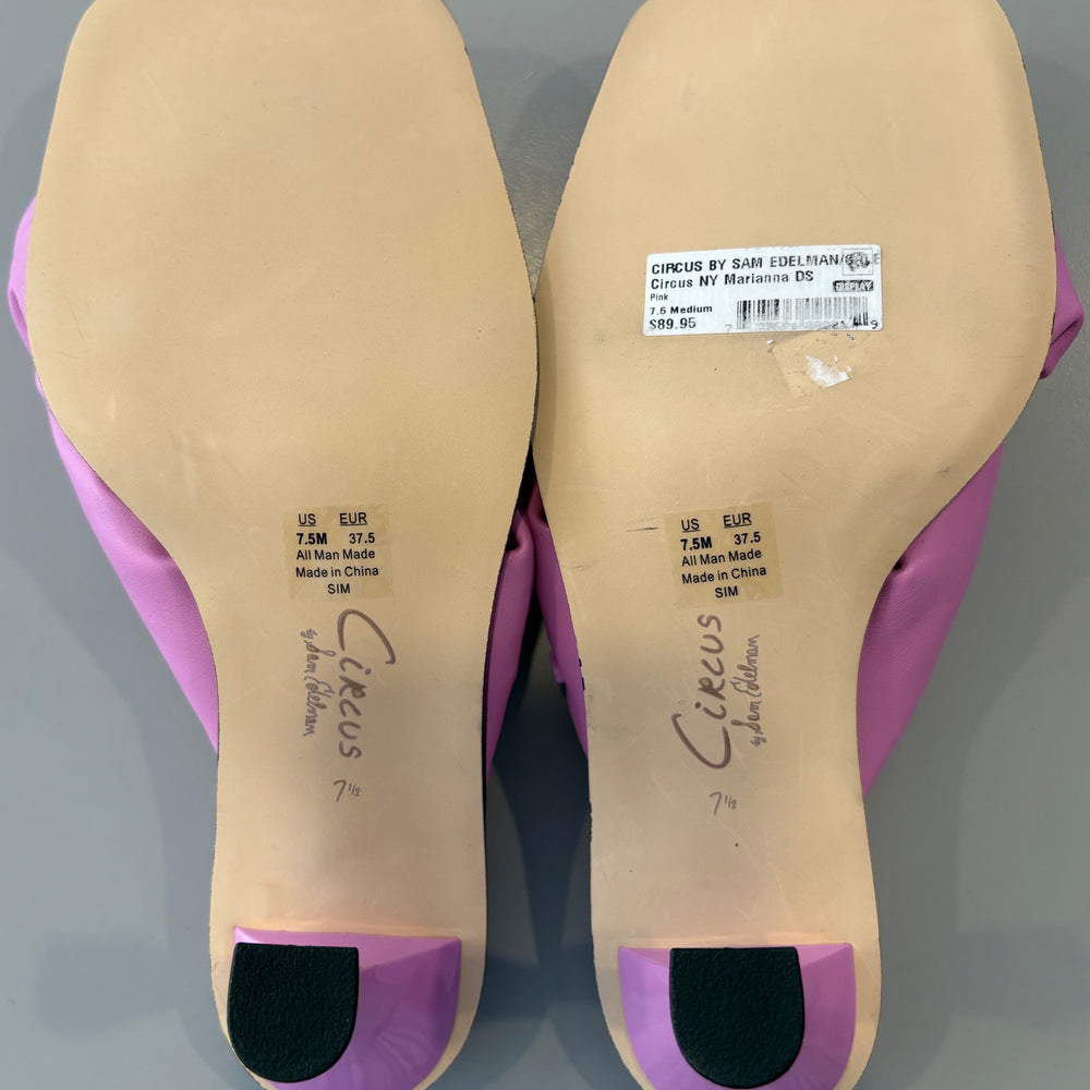 
                      
                        Sam Edelman Circus NY Pink Sandal Heels Size: 7.5M
                      
                    