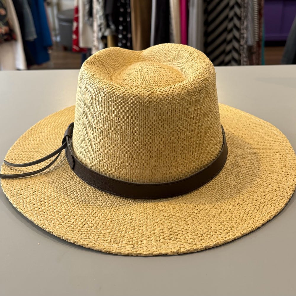 
                      
                        SCALA Tan Straw Hat
                      
                    