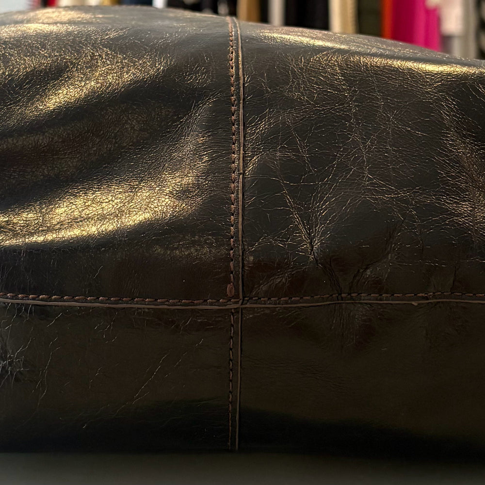 
                      
                        HOBO International Black Leather Shoulder Bag
                      
                    