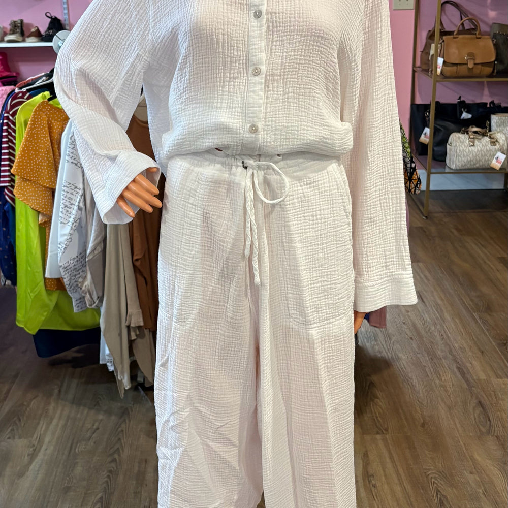 
                      
                        Joie Cotton Two Piece Set Size:1X
                      
                    