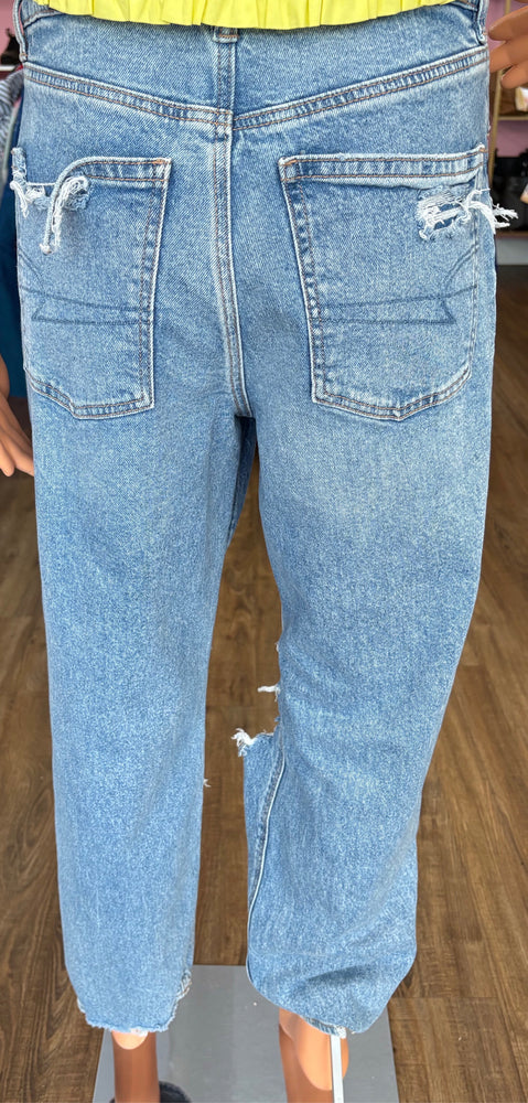 
                      
                        American Eagle Strigid Jeans With Holes Size 6
                      
                    