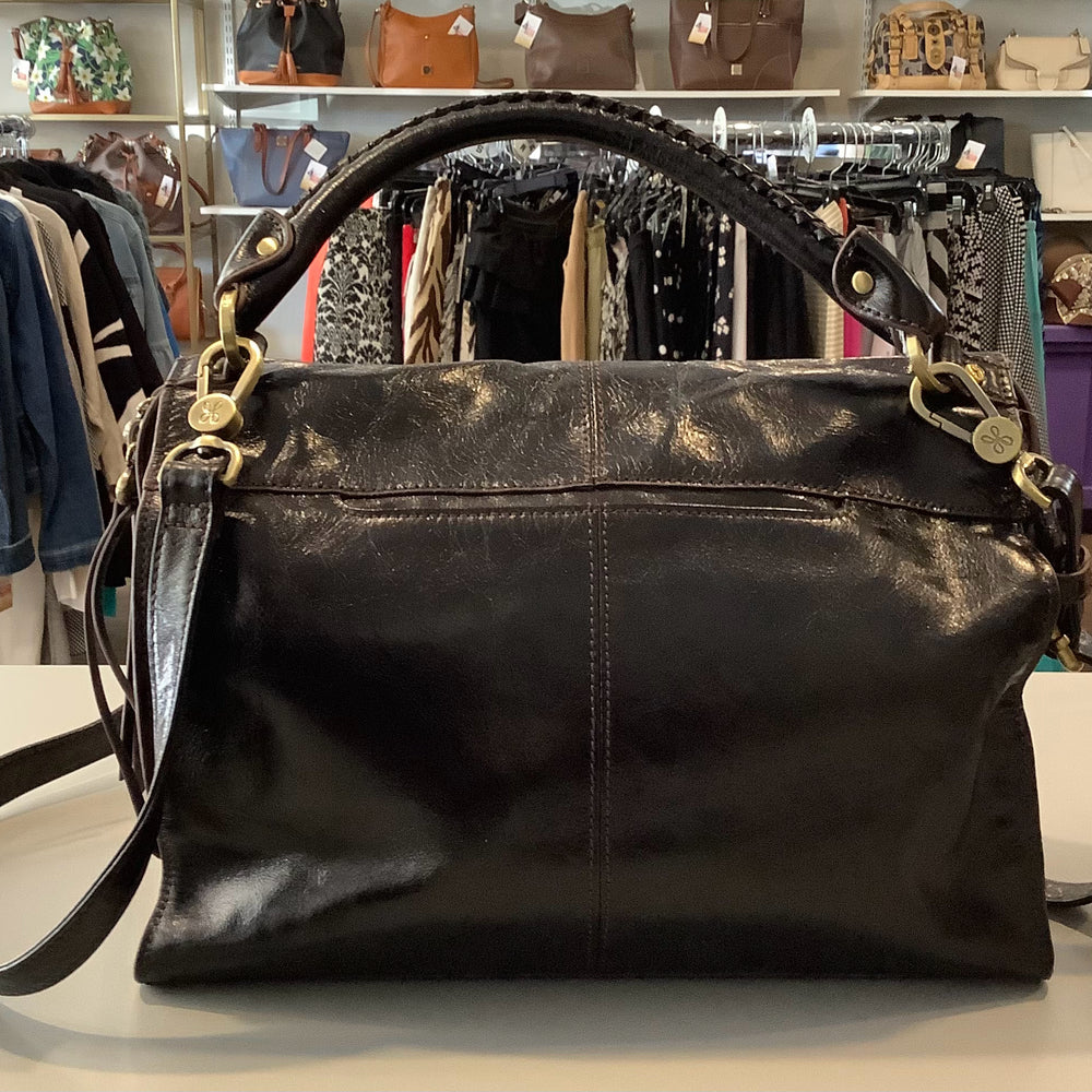 HOBO Black Leather Shoulder Bag/Crossbody