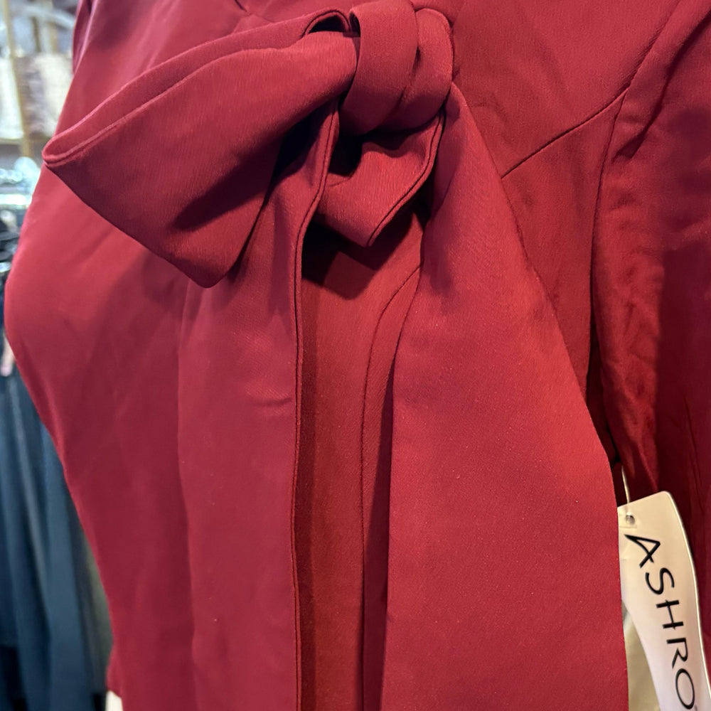 
                      
                        NWT Ashro Maroon Dress with Bow Tie Detailing Size:M
                      
                    