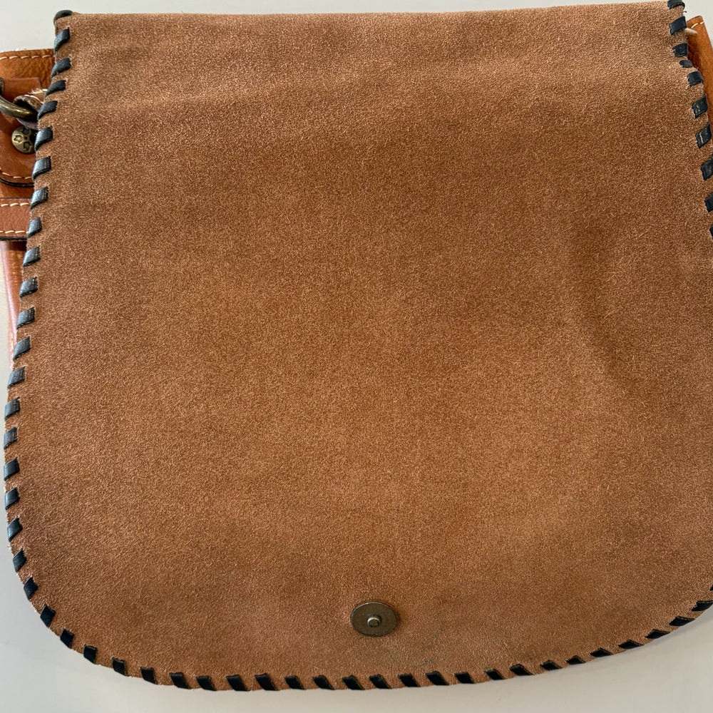 
                      
                        Patricia Nash Metauro Tooled Leather Saddle Bag
                      
                    