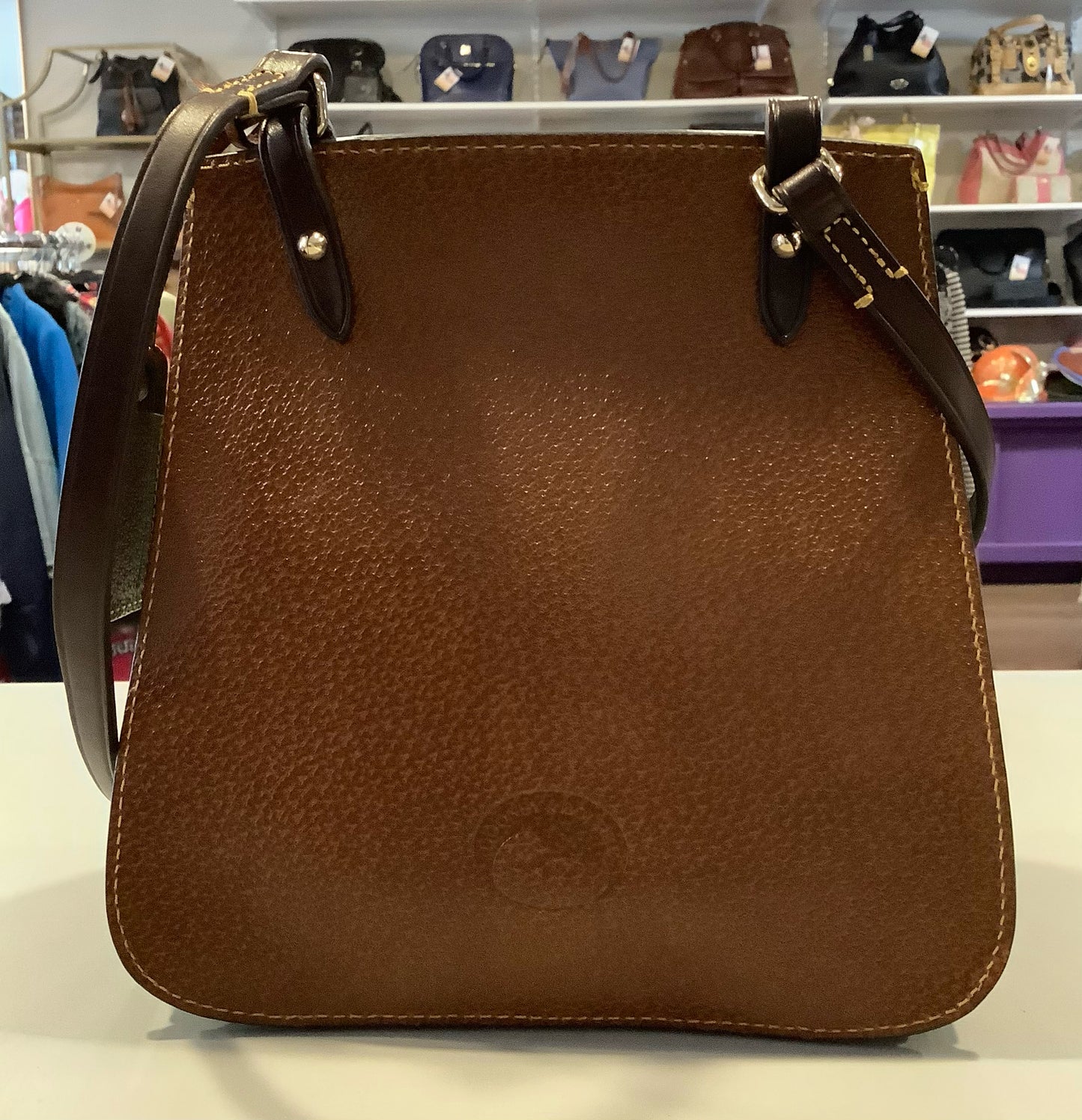 Dooney & Bourke Alto Happy Crossbody Saddle Bag