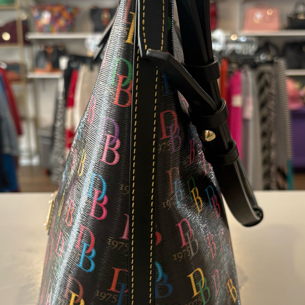 
                      
                        RARE Dooney & Bourke DB75 Multi Hobo Bag
                      
                    