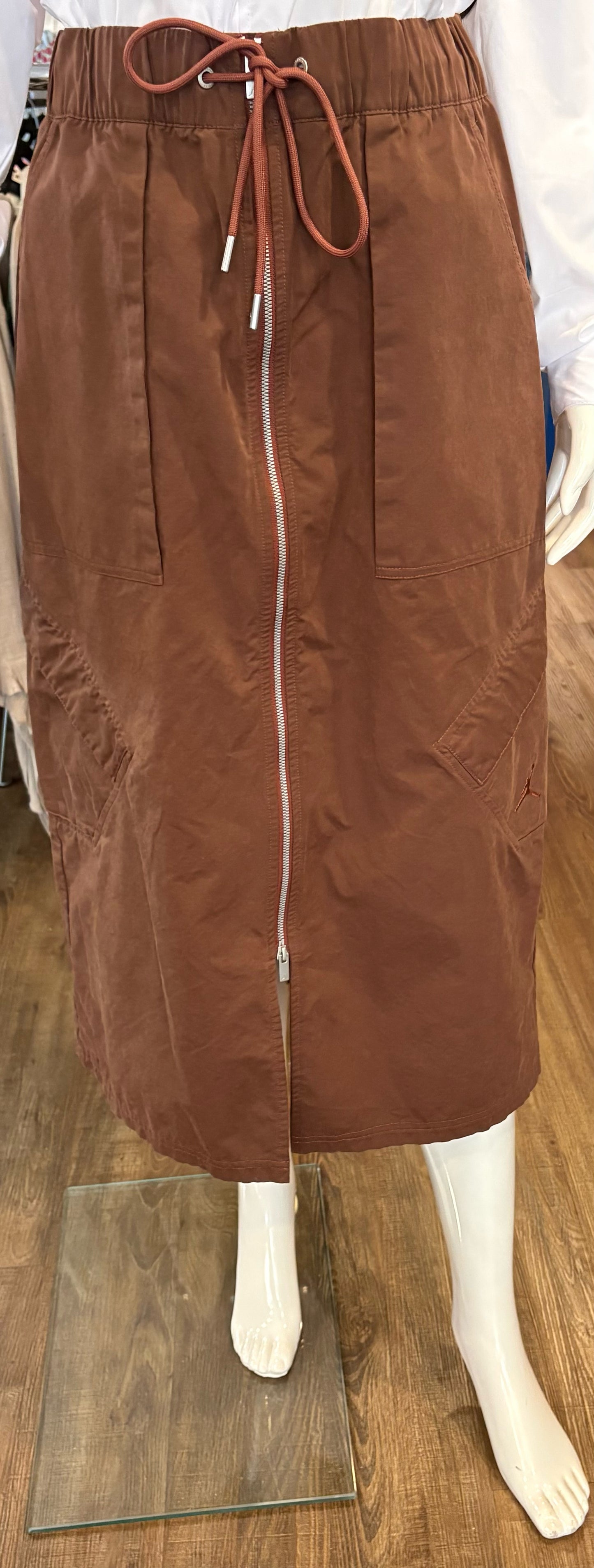 NWOT RARE Jordan Chicago Cargo Skirt in Dark Pony Sz:S