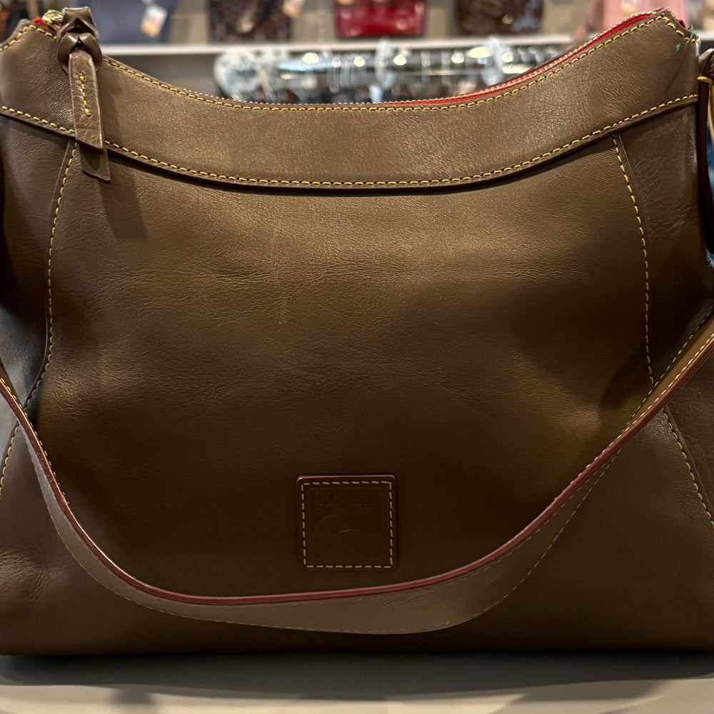 
                      
                        Dooney and Bourke Florentine Leather Large Cassidy Hobo in Elephant SN:J17514696
                      
                    