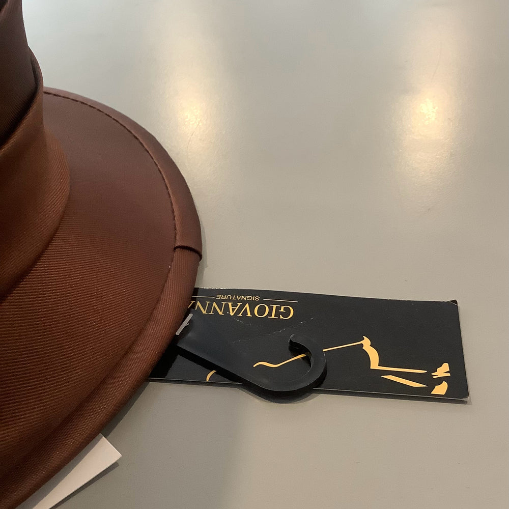 
                      
                        NWT Giovanna Brown Church Hat
                      
                    