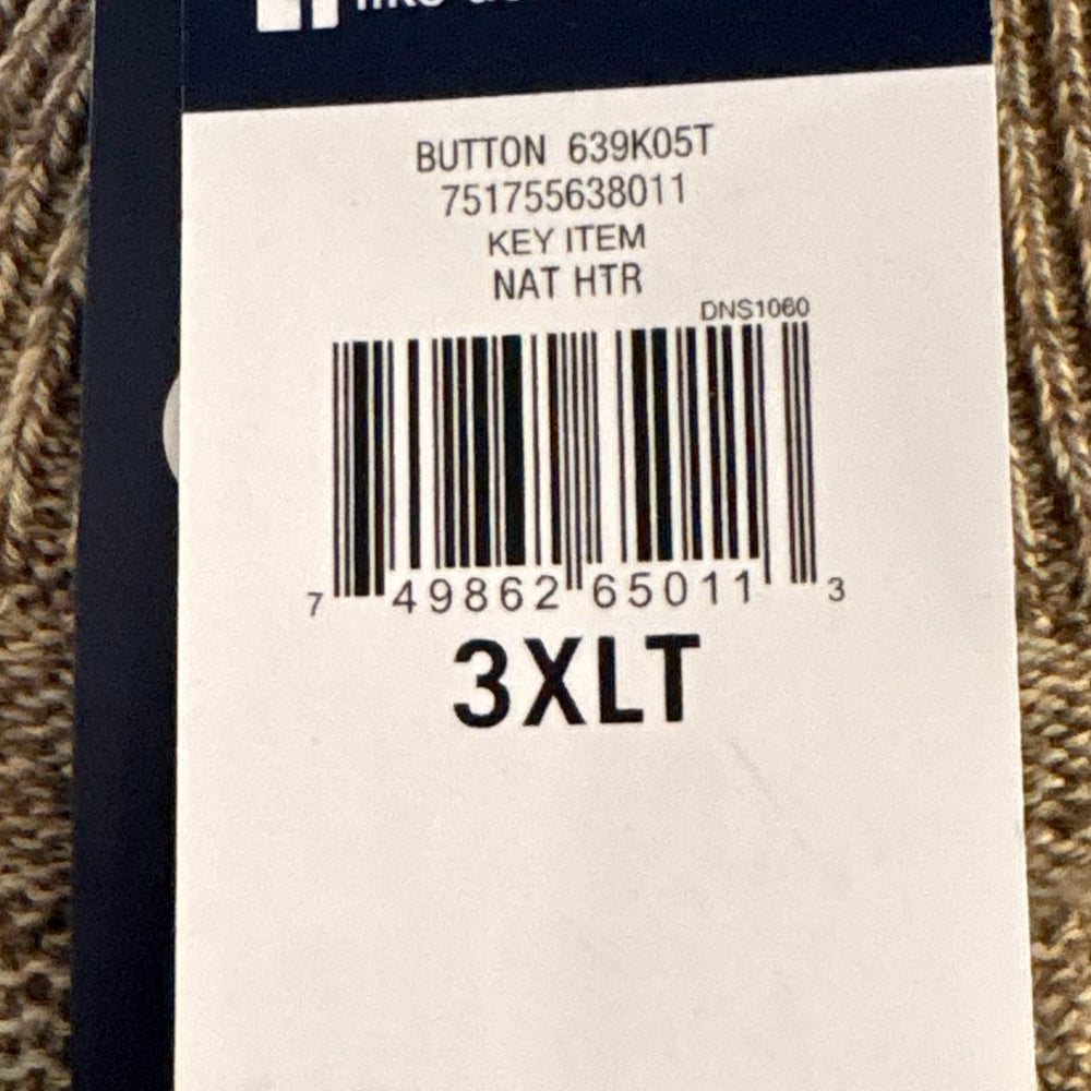 
                      
                        NWT Chaps Brown 100% Cotton Knit Mock-Neck Sweater Size: 3XL/Tall
                      
                    