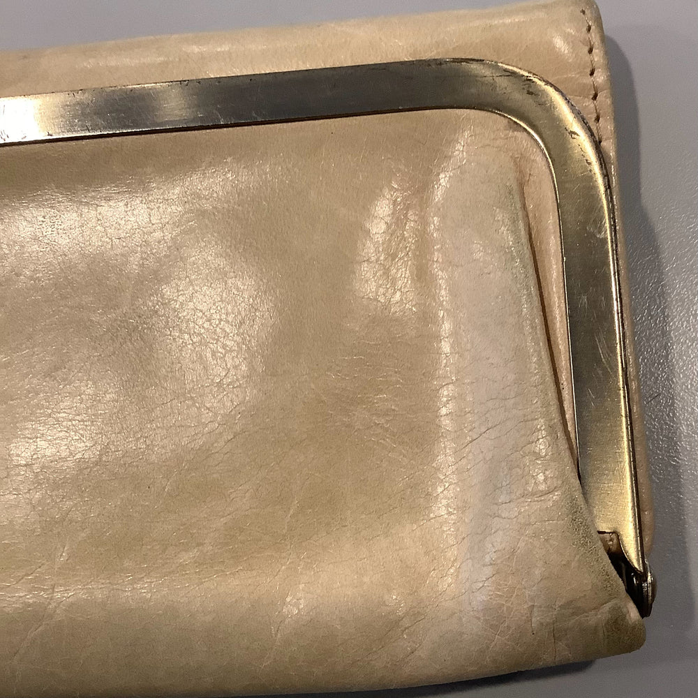 
                      
                        HOBO Lauren Tan Leather Clutch Wallet
                      
                    