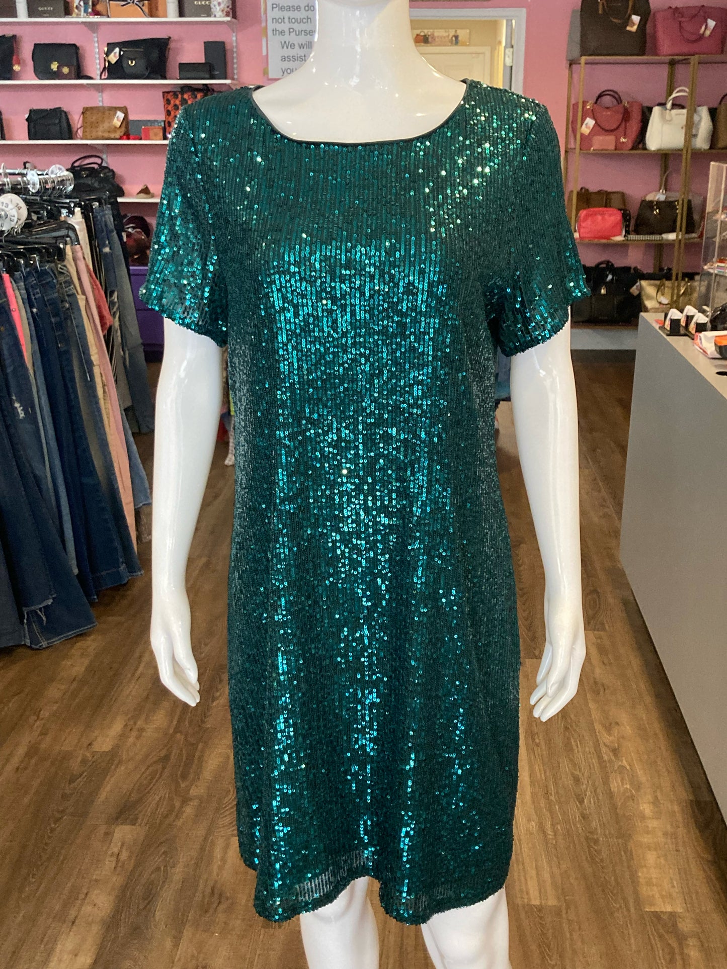 Size L MSK Evening Dress Sweet Purseonality Size L MSK Evening Dress Sweet Purseonality