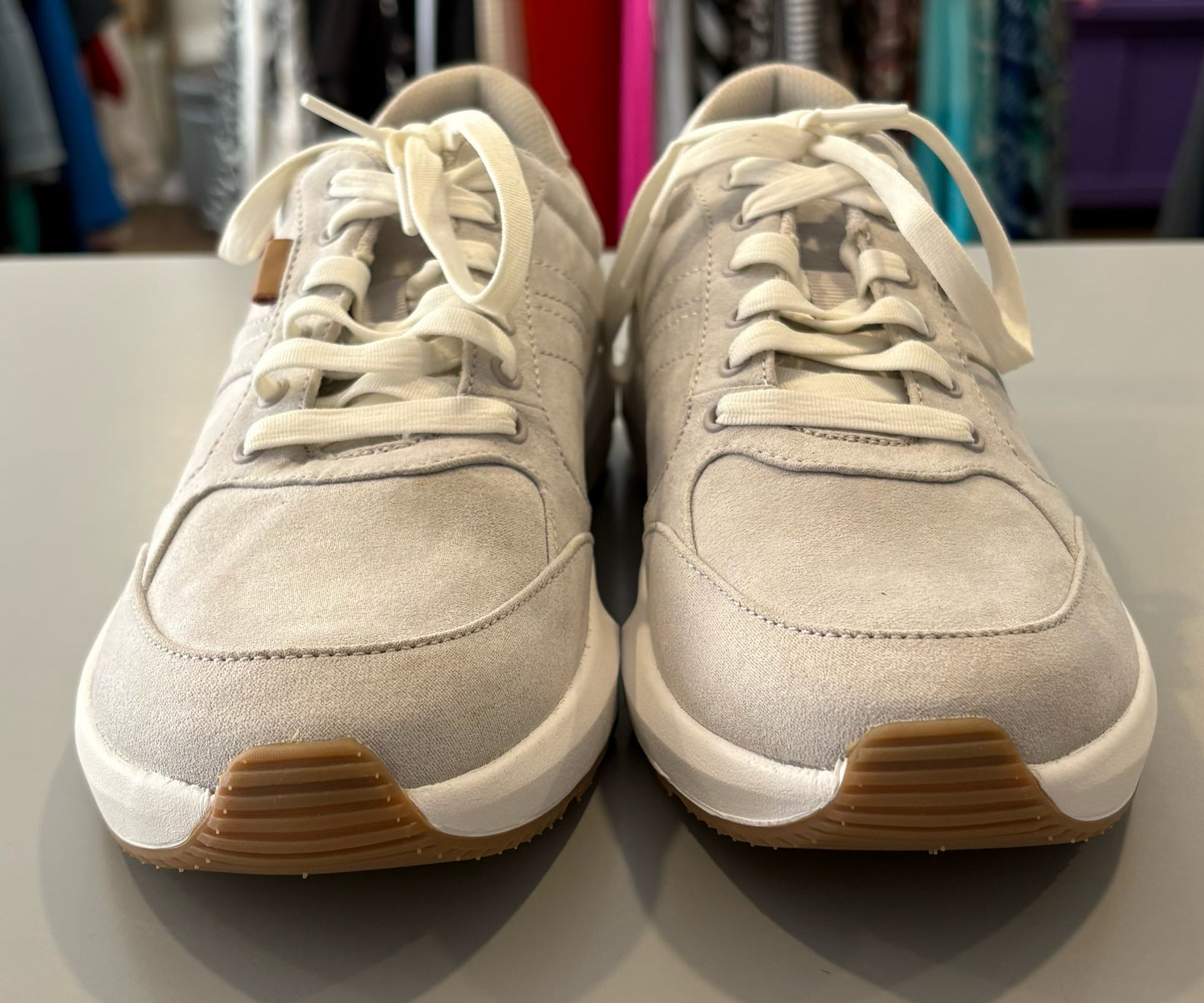 Dr. Scholl's Grey & White Sneakers Size: 9.5M