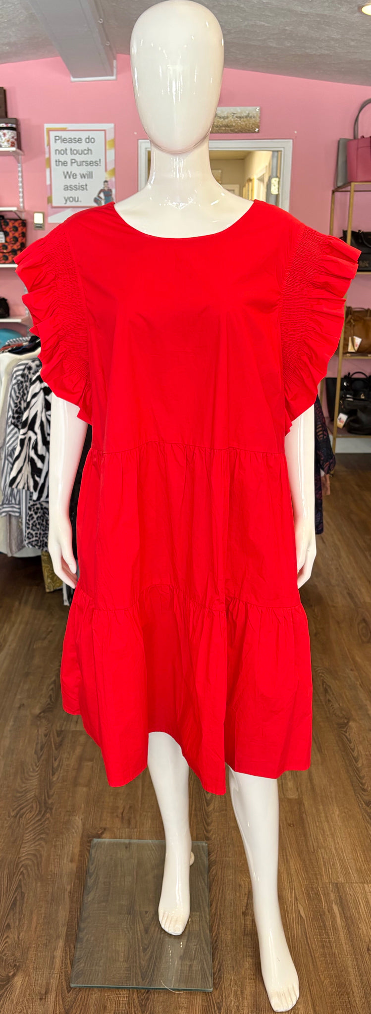 Size 2X English Factory Dress