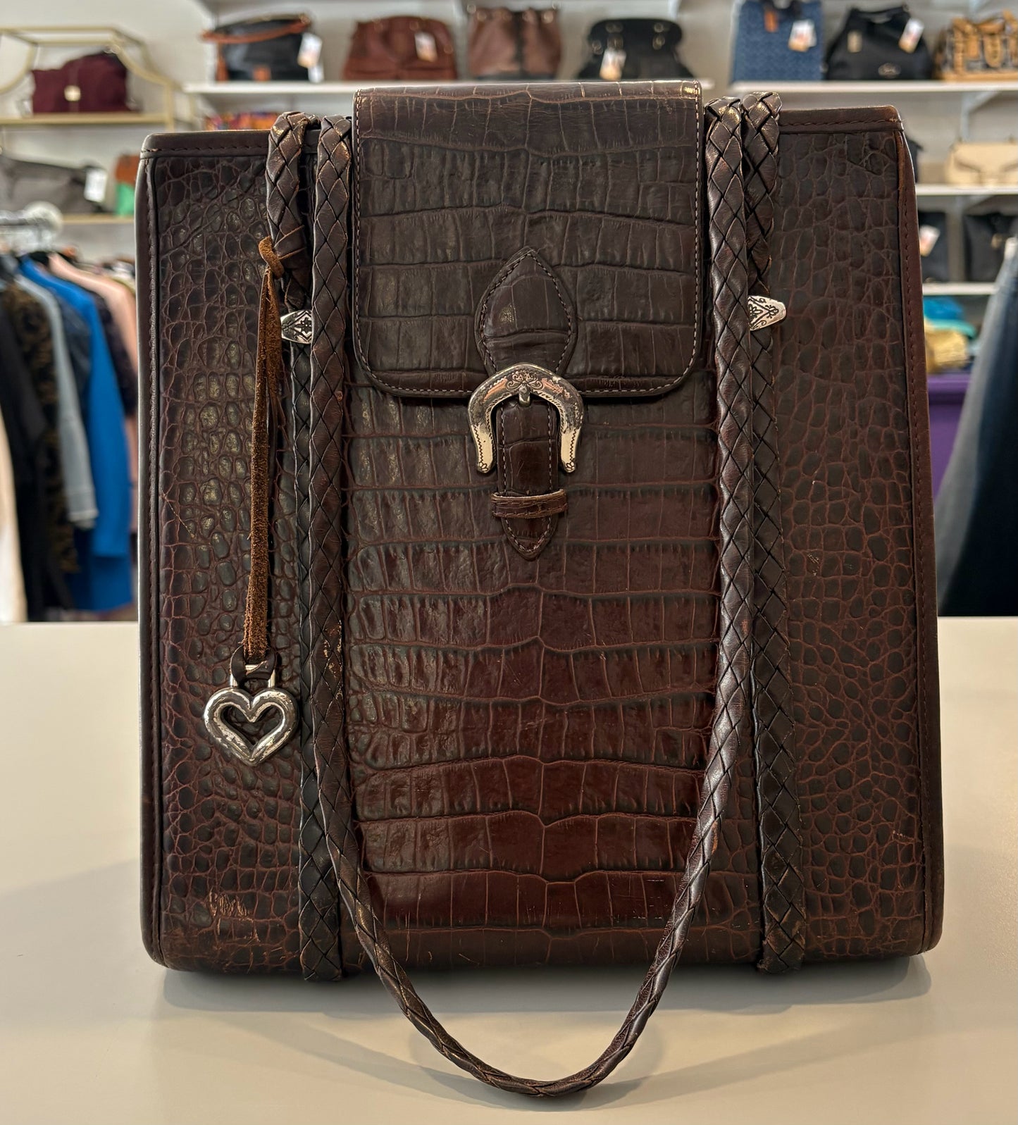 RARE Brighton Donna Classic Tote Shoulder Bag