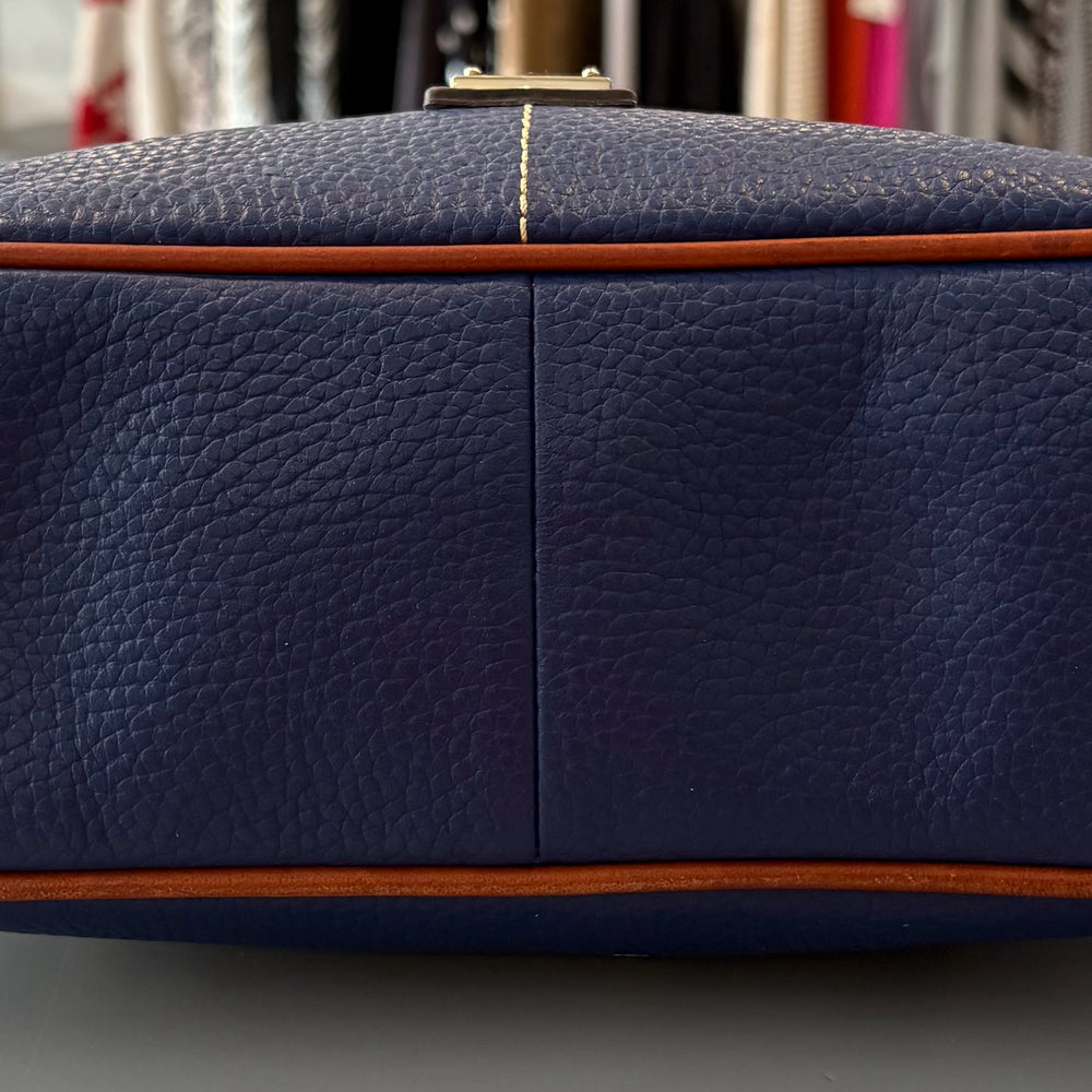 
                      
                        Dooney & Bourke Pebble Grain Small Kimberly Crossbody in Midnight Blue
                      
                    