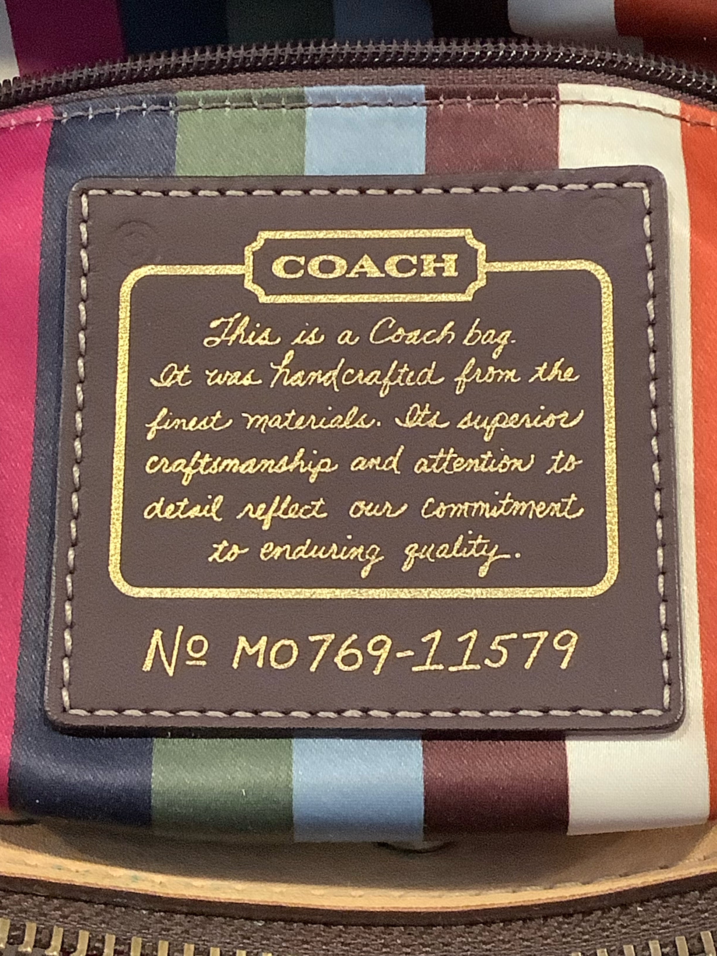 Coach Ltd Ed Liliy Legacy Signature C Denim Satchel – Sweet