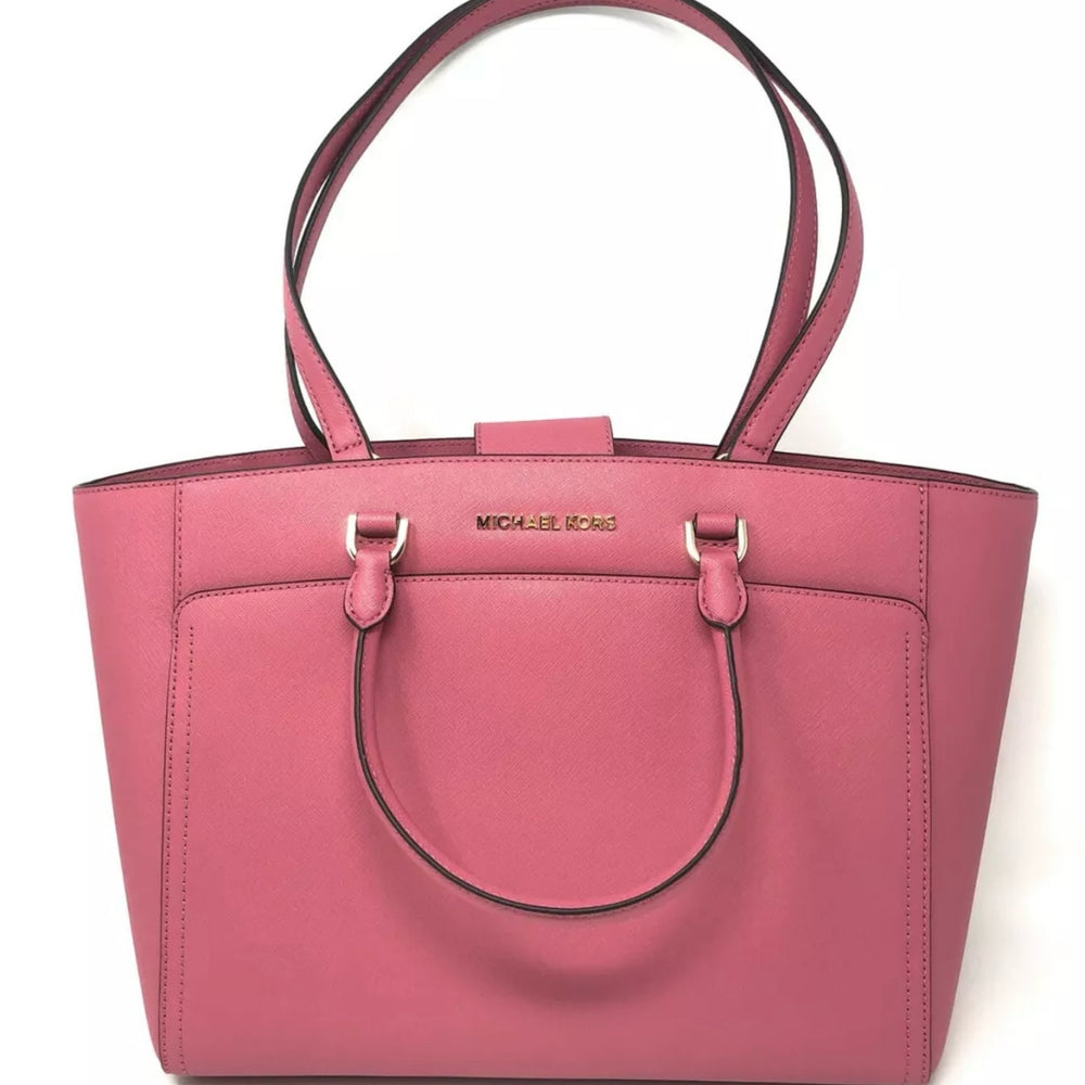 
                      
                        Michael Kors Pink Emmy Large Double Handle Handbag
                      
                    